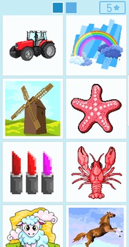 Pixyfy顏色按像素逐個顏色游戲截圖3