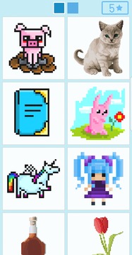 Pixyfy顏色按像素逐個顏色游戲截圖1