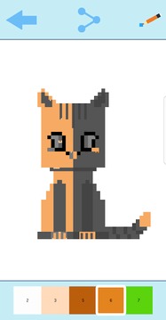 Pixyfy顏色按像素逐個顏色游戲截圖2