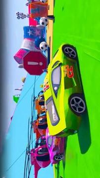 Superheroes Fast Highway Racing Challenges游戲截圖2