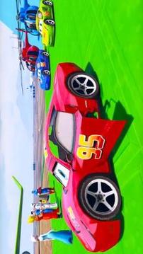 Superheroes Fast Highway Racing Challenges游戲截圖5