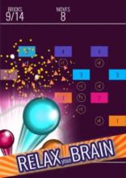 Balls Puzzle - bubble shooter & brick breaker游戲截圖1