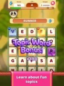 Owls and Vowels: Word Game游戲截圖4