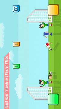 Funny Soccer - 2 Player Games游戲截圖4