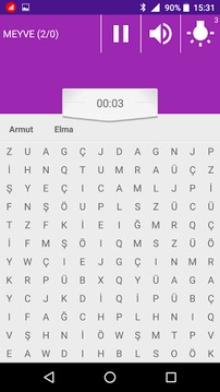 Kelime Bulmaca / Word Search游戲截圖5