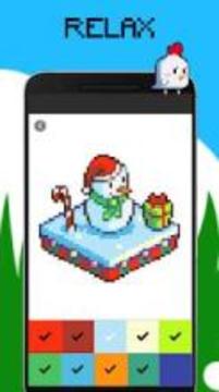 Color by Number: Cute Pixel Art游戲截圖3