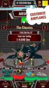 Aviator Incredible Adventure - Clicker游戲截圖3