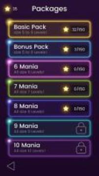 Puzzle Glow : Number Link Puzzle游戲截圖4