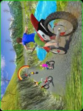 Kids Offroad Motorbike Racing Driver游戲截圖2