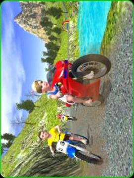 Kids Offroad Motorbike Racing Driver游戲截圖5