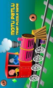 Motu Patlu Train Puzzle Game游戲截圖1