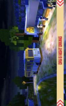 City Bus Simulator Craft Inc.游戲截圖2