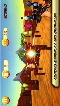 Bottle Shooting Expert - Sniper Shooting Games游戲截圖1