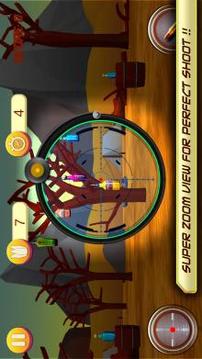 Bottle Shooting Expert - Sniper Shooting Games游戲截圖5