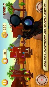 Bottle Shooting Expert - Sniper Shooting Games游戲截圖4