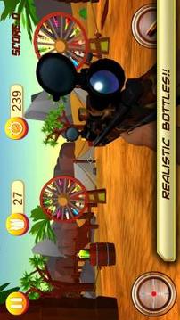 Bottle Shooting Expert - Sniper Shooting Games游戲截圖2