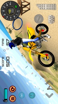 Motocross Beach Jumping 3D游戏截图2
