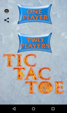 Tic Tac Toe Ice Fire游戲截圖1