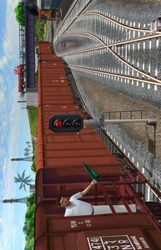 3D火車駕駛員游戲截圖2