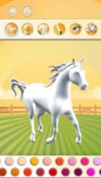 Horse Coloring Book 3D游戲截圖5