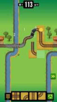 Gold Train FRVR - Best Railroad Connection Game游戲截圖2