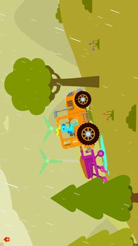 Dinosaur Farm Free - Tractor游戲截圖2