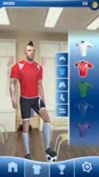 Turbo Soccer ?? Free Kick Football Action Game游戲截圖4