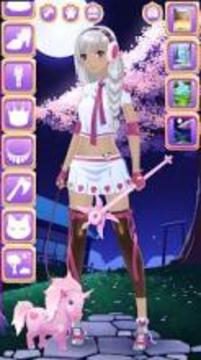 Anime Fantasy Dress Up - RPG Avatar Maker游戲截圖1