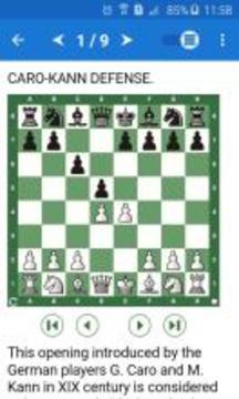 Chess Tactics in Caro-Kann Defense游戲截圖1