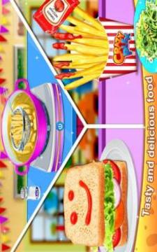 School Lunchbox Food Maker - Cooking Game游戲截圖1