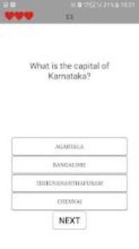 State Capital Quiz India游戲截圖1