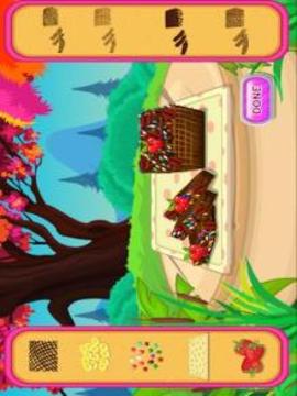 Cook a banana and chocolate bread游戲截圖1