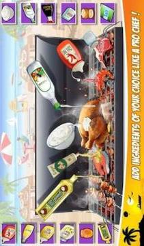 Super Chef Beach Bbq Kitchen Story Cooking Games游戲截圖4