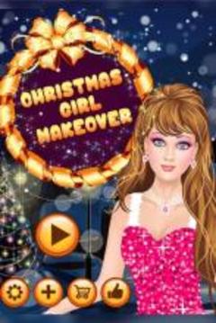 Christmas Girl Makeover Salon游戏截图1