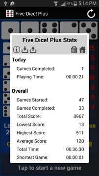 Yahtzee! Plus Free游戲截圖4