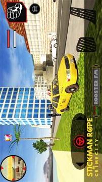 Stickman Rope Hero in Crime City游戲截圖2