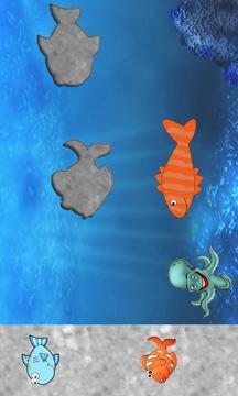 幼兒的魚魚拼圖游戲截圖2