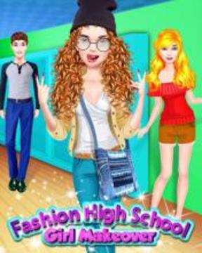 Fashion High School - Girl Makeover游戏截图1