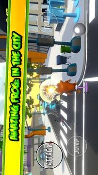 3D Frog Game Amazing Action : IN CITY TOWN游戲截圖2