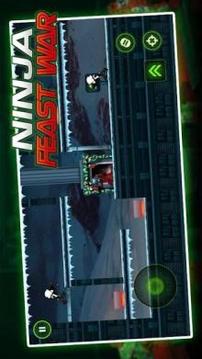 Ninja Toy Shooter - Ninja Go Feast Wars Warrior游戲截圖1