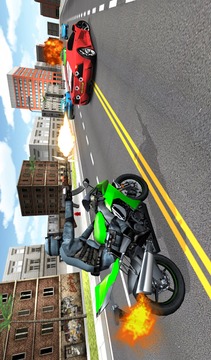 Moto Shooter 3D游戏截图1