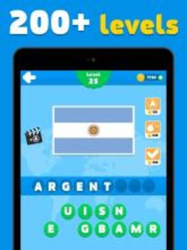 Flags quiz game - guess the flag on the picture游戲截圖3