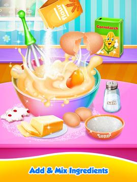Unicorn Food - Sweet Rainbow Cake Desserts Bakery游戲截圖2