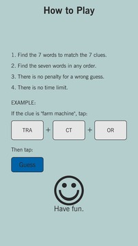 7 Little Words Express游戲截圖3