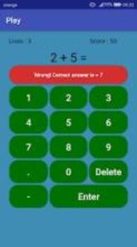 Math Learner : Brain Workout游戏截图2