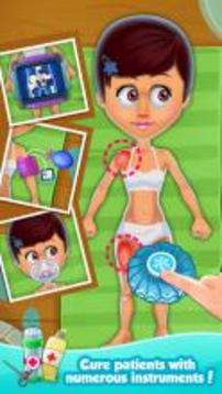 Crazy Pool Party Doctor Games游戲截圖3