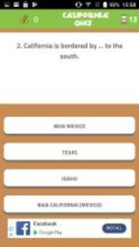 California Quiz  Trivia Game游戲截圖5