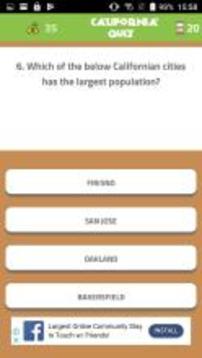 California Quiz  Trivia Game游戲截圖4