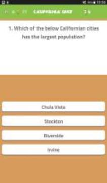 California Quiz  Trivia Game游戲截圖1