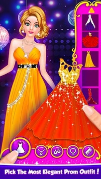 Prom Party Fashion Doll Salon游戲截圖3